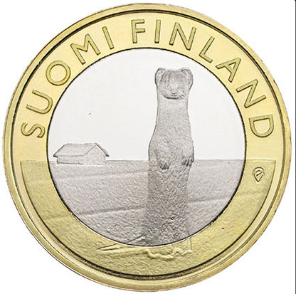 Φινλανδία 5 € Ferret- Ostrobothnia 2015
