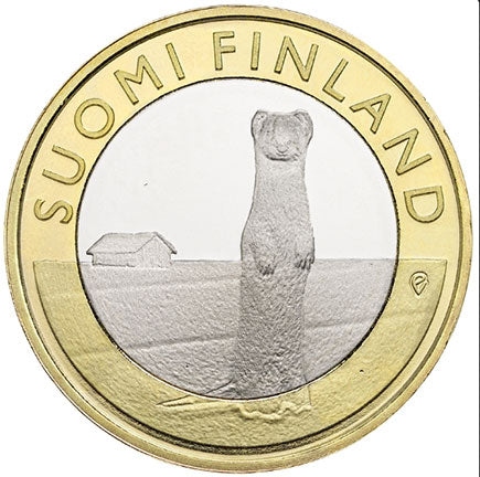 Φινλανδία 5 € Ferret- Ostrobothnia 2015