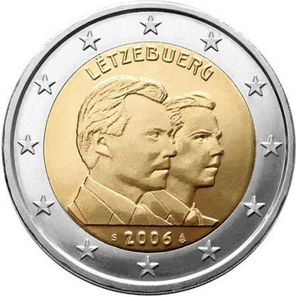 Λουξεμβούργο 2€ Μεγάλος Δούκας Γουίλιαμ 2006