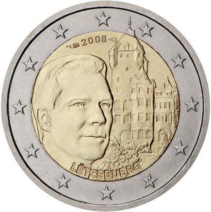 Λουξεμβούργο 2€ Chateau de Berg 2008