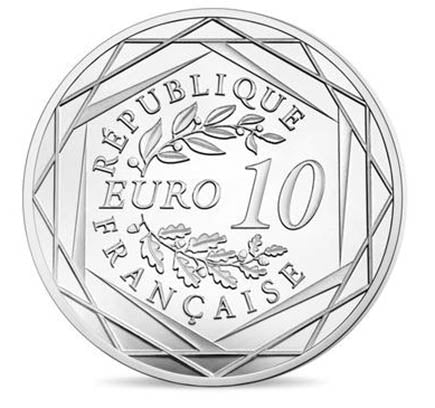 Γαλλία 10 € Auguste Rodin 2017