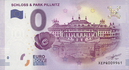 Σημείωση 0€ Schloss & Park Pillnitz 2017 -1