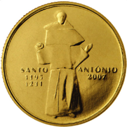 Πορτογαλία 1/4€ 2007 - Santo António de Lisboa
